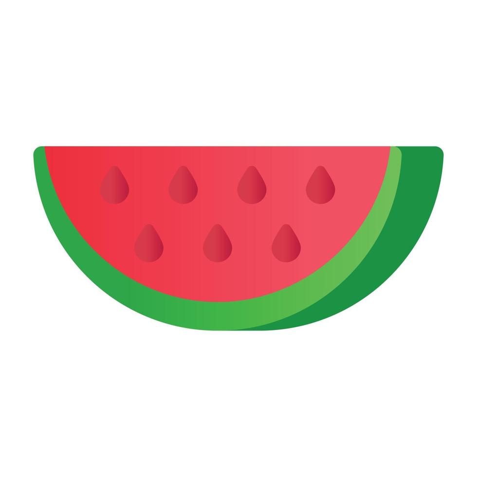 Water melon Slice vector