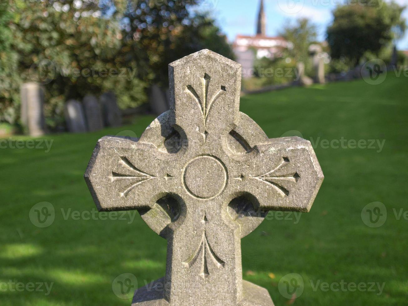 necrópolis del cementerio de glasgow foto