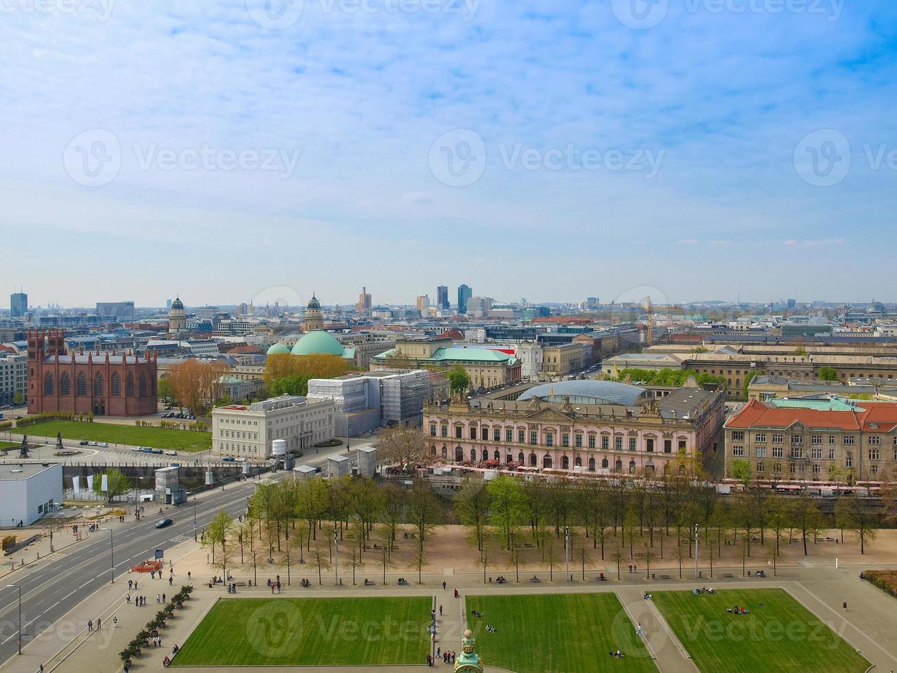 vista aerea de berlin foto