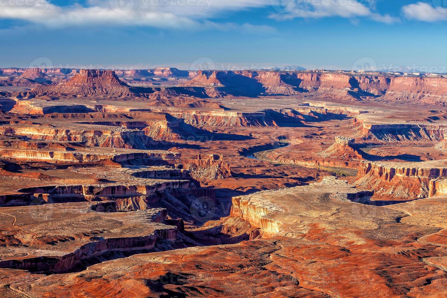 Dead Horse Point State Park nature skyline in Utah photo