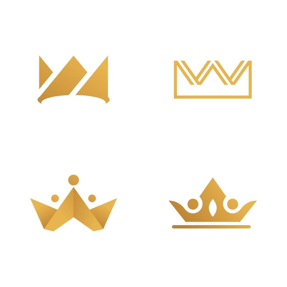 Crown Logo Template vector icon