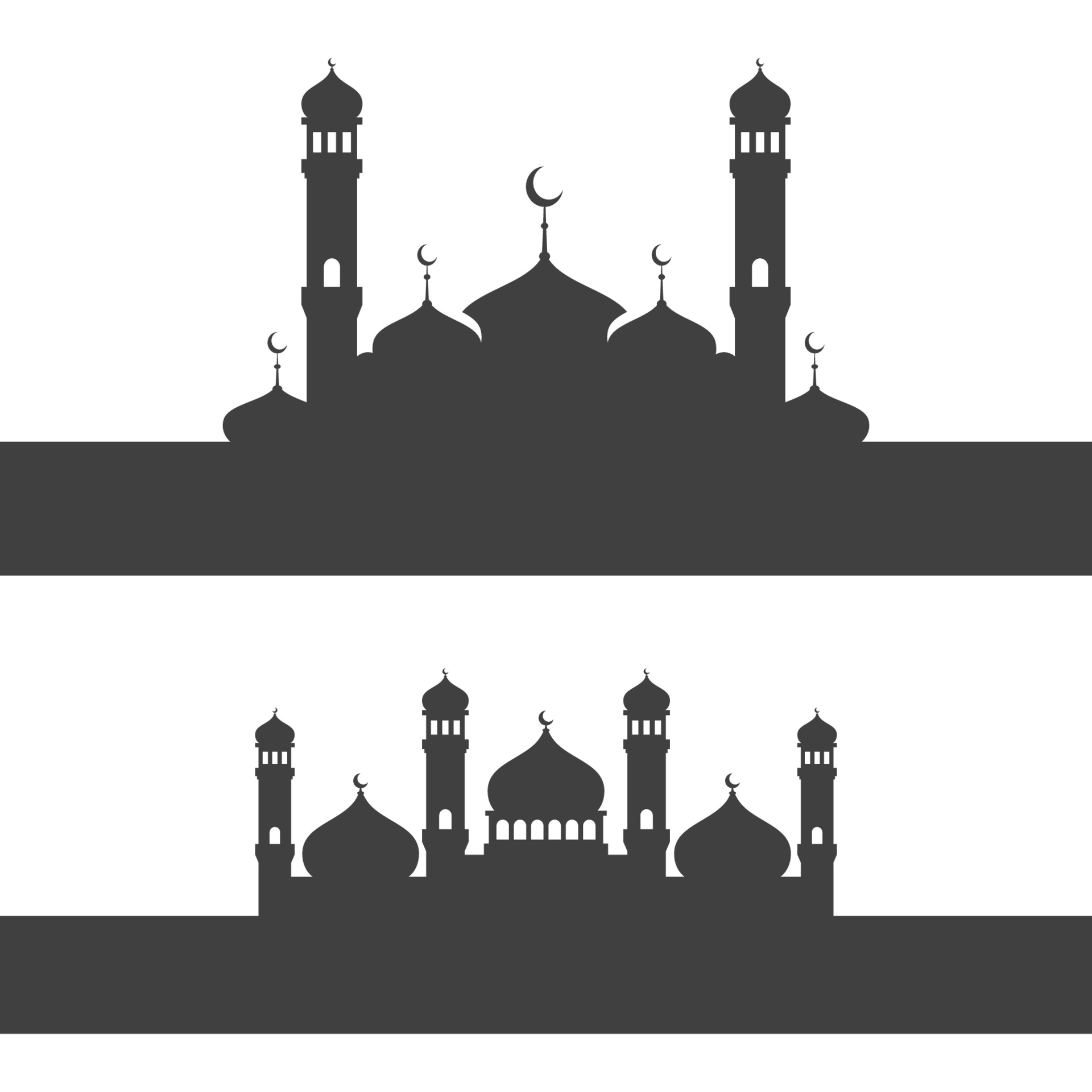 Mosque Background vector Illustration 3177216 Vector Art at Vecteezy