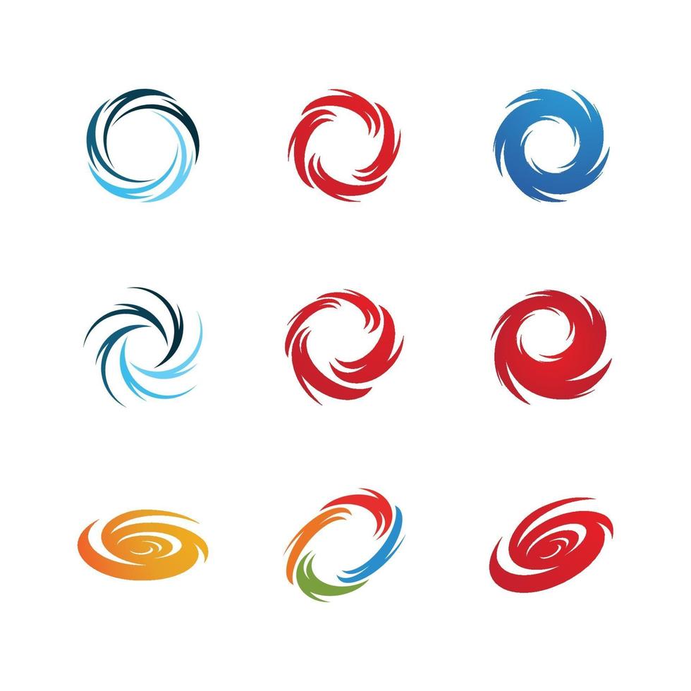 vortex vector illustration icon