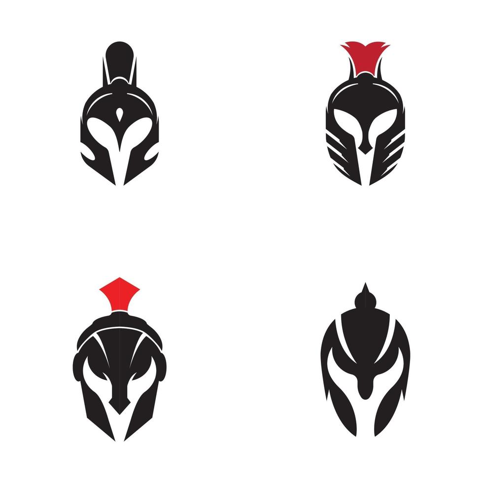 Spartan helmet vector icon