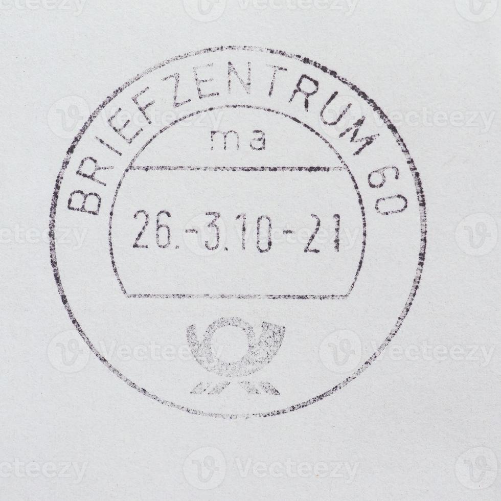 German postage meter photo