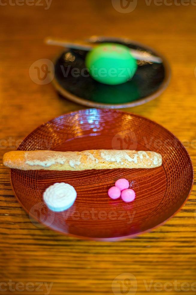 Traditional Kyoto style dessert photo