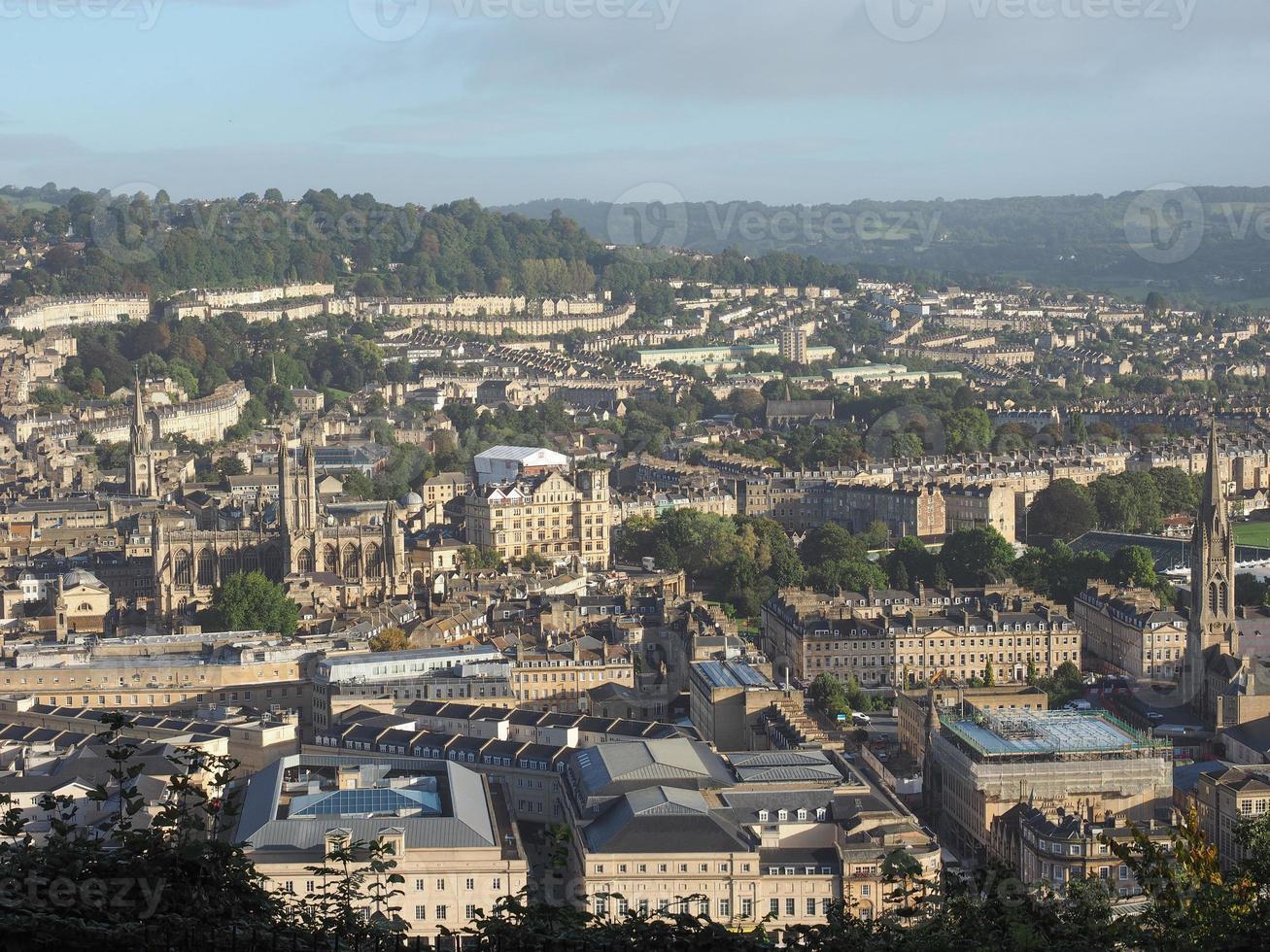 Aerial view of Bath photo