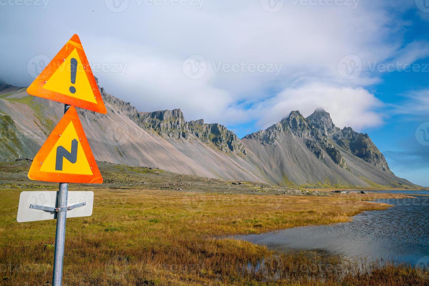 Iceland beautiful landscape, Icelandic nature landscape. photo