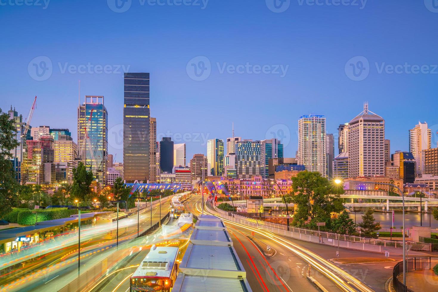 Brisbane city skyline photo