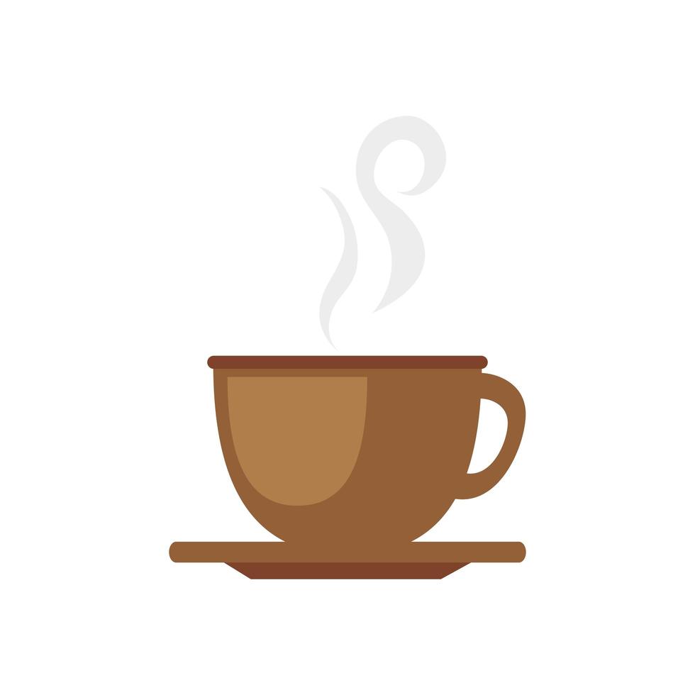 Isolated coffee cup vector design