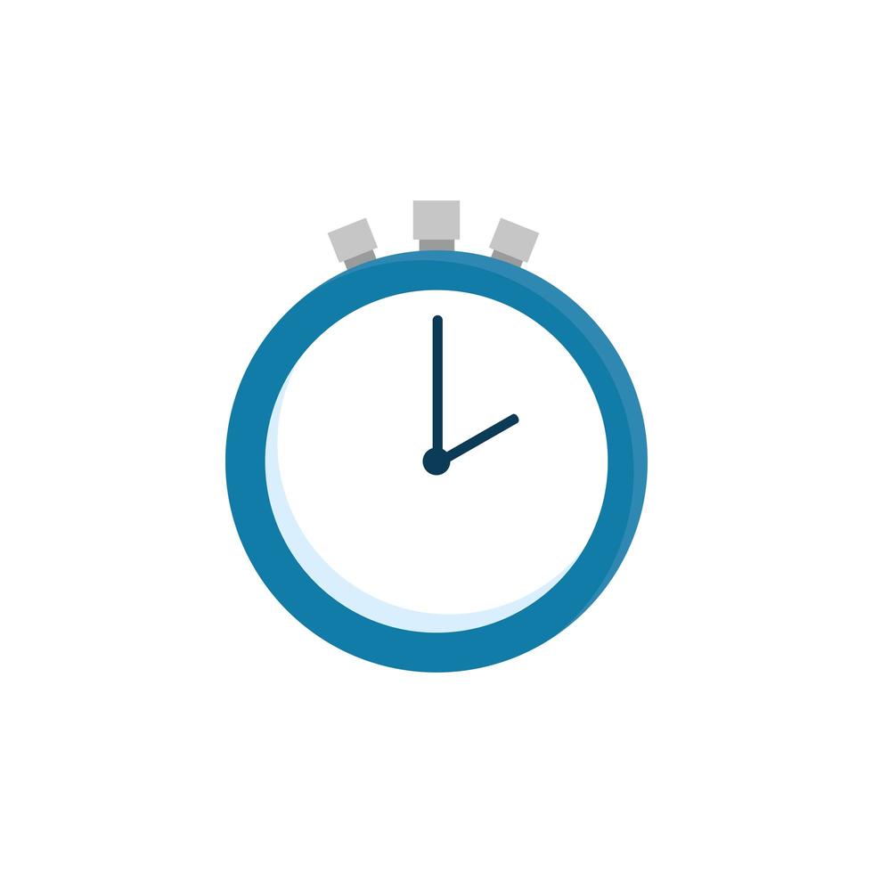 chronometer time equipment isolated icon vector