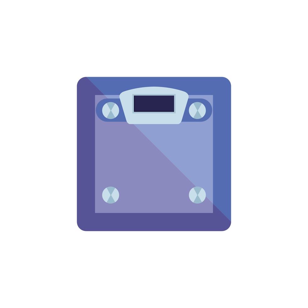 scale measure weight isolated icon vector