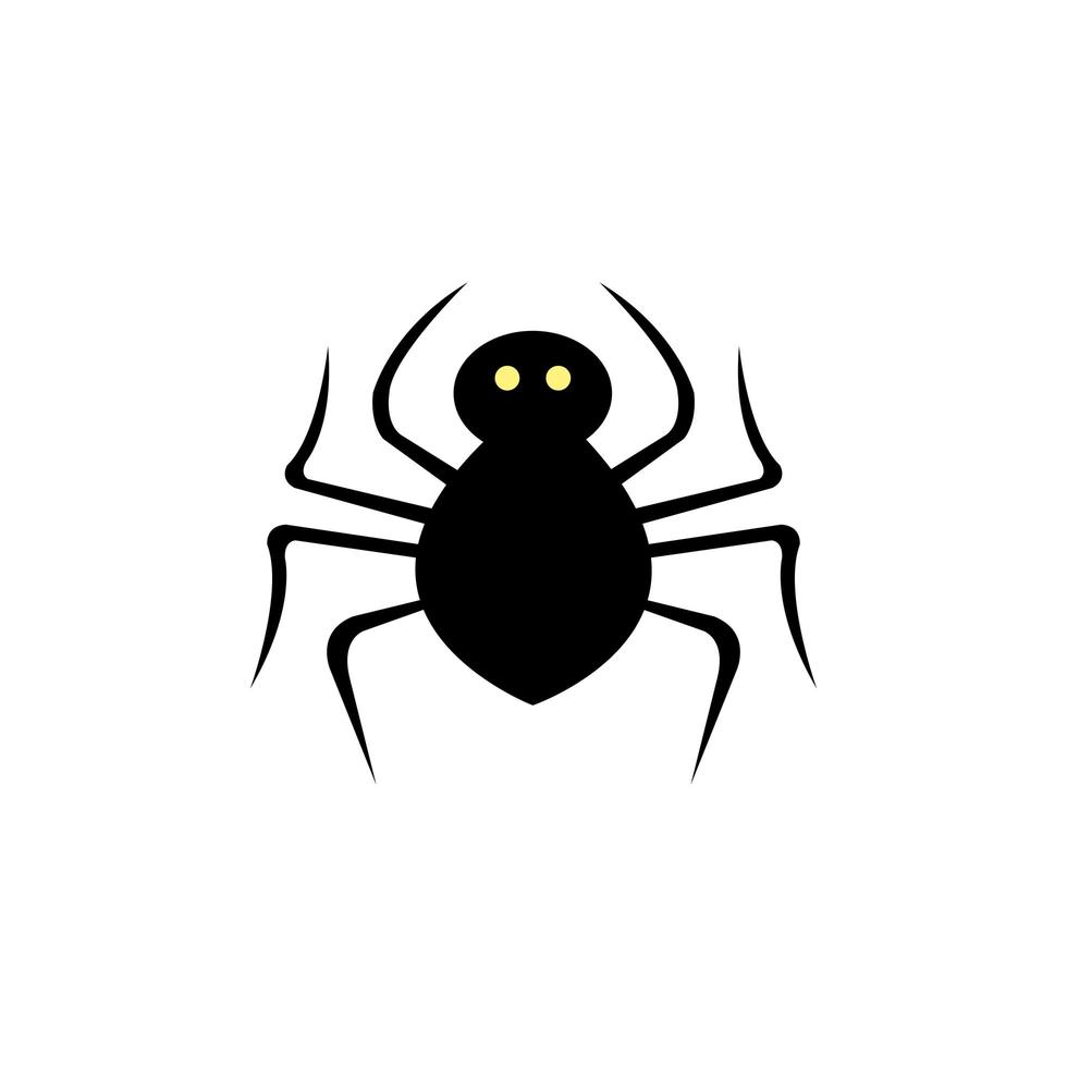 spider animal for halloween isolated icon vector