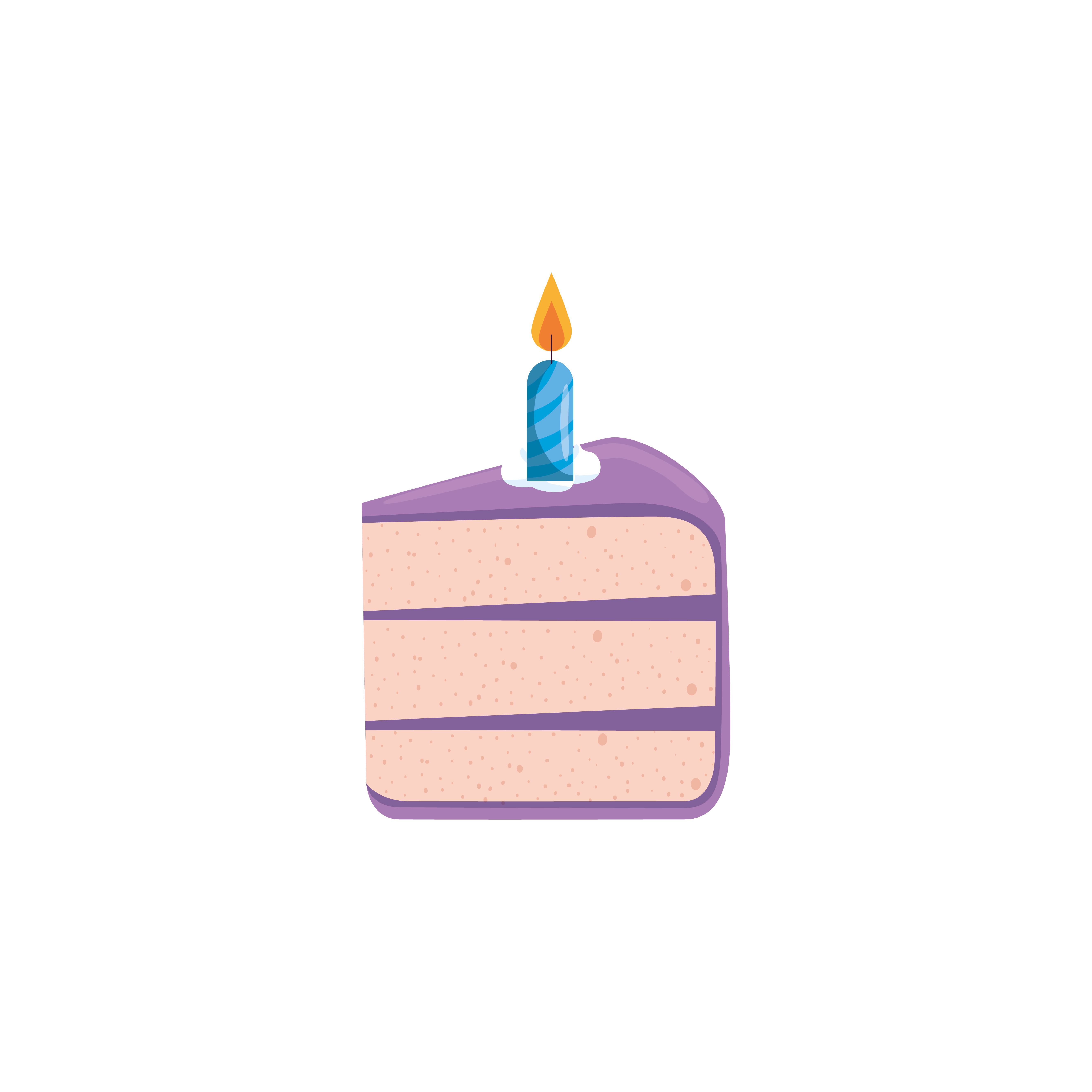 Happy birthday cake vector design 3179823 Vector Art at ...