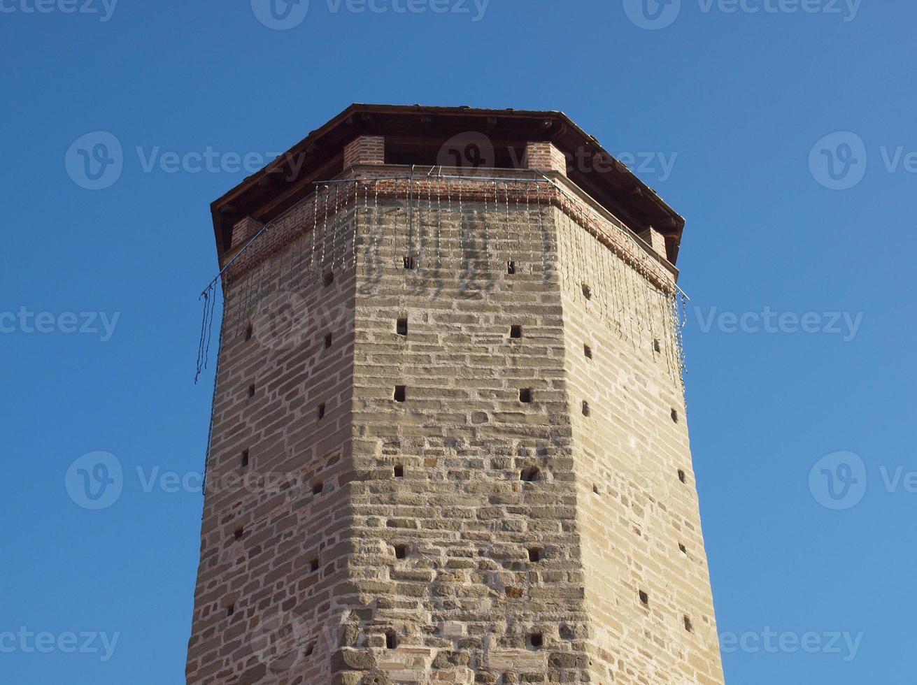 torre ottagonale chivasso foto