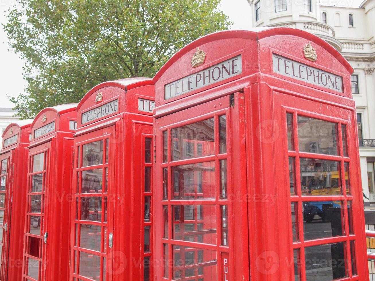 London telephone box photo