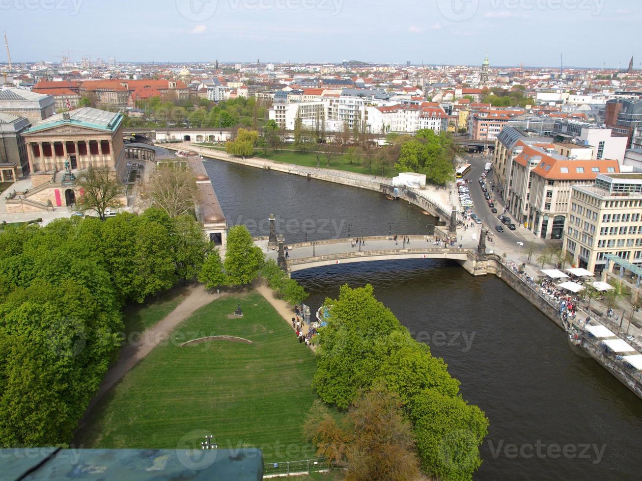 vista aérea de berlín foto