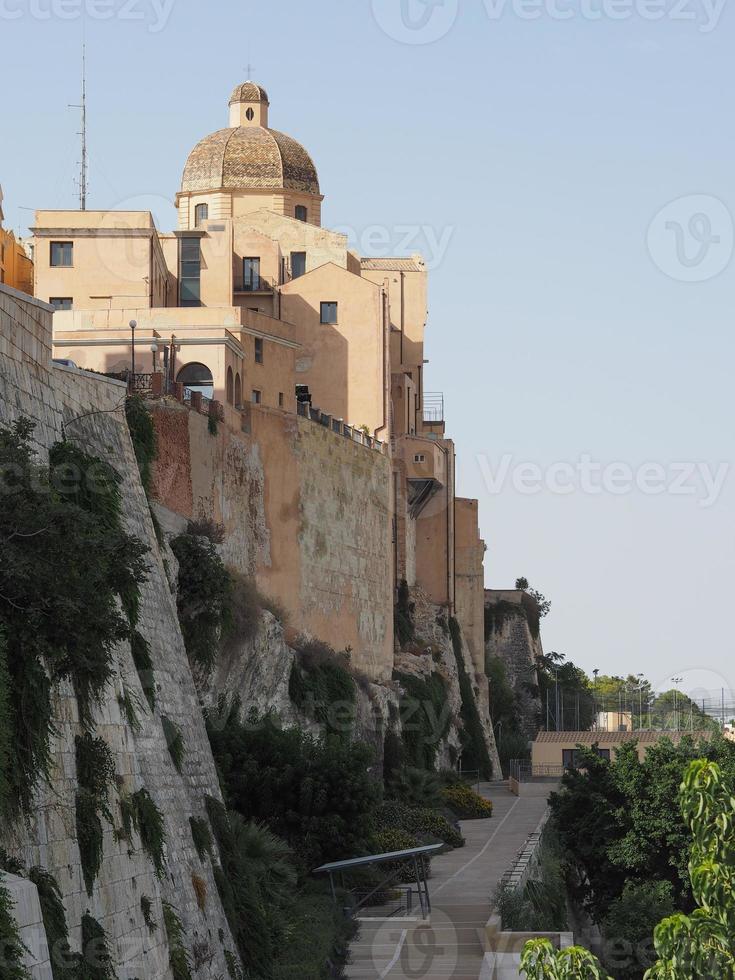 Casteddu meaning Castle quarter in Cagliari photo