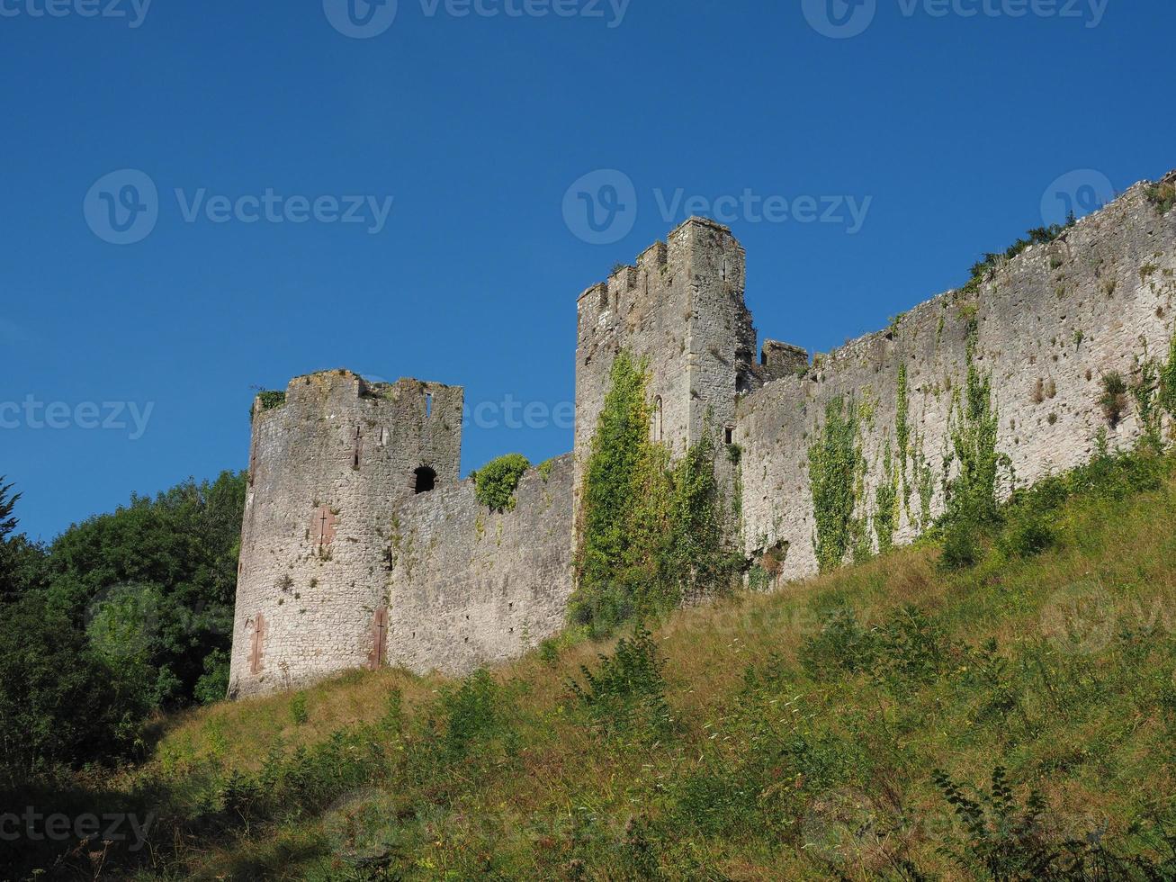 ruinas del castillo de chepstow en chepstow foto