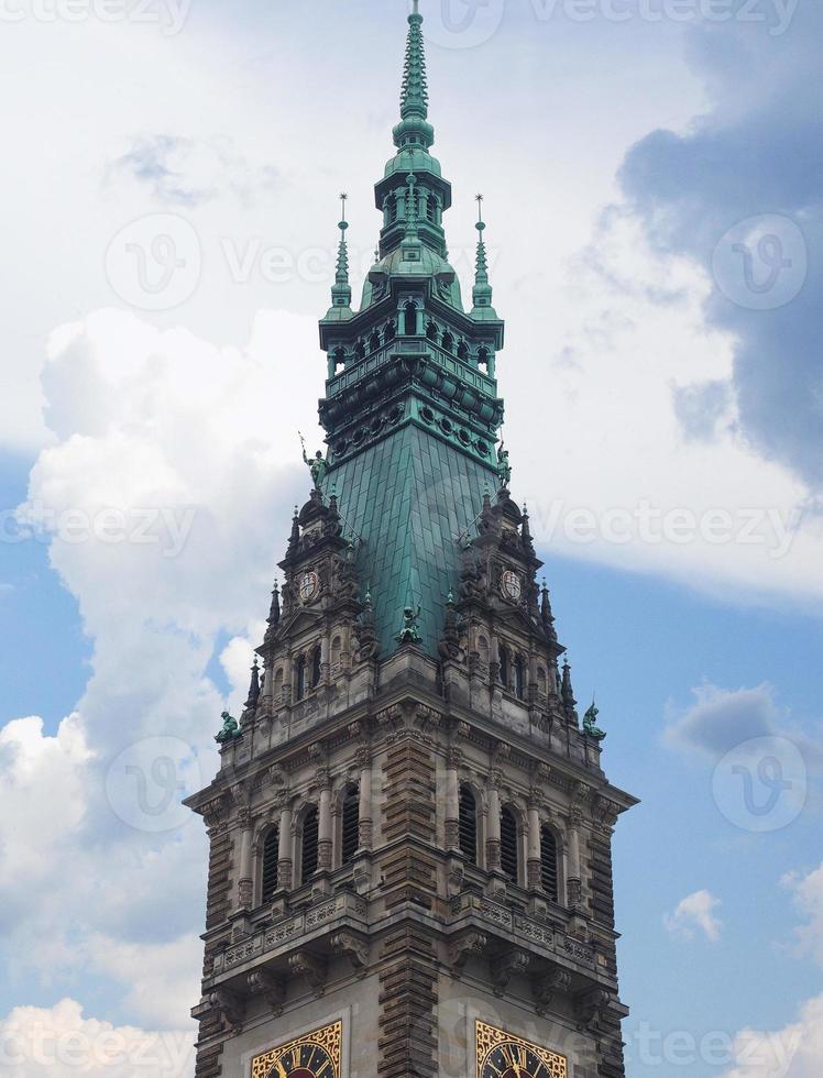 Hamburg Rathaus city hall photo