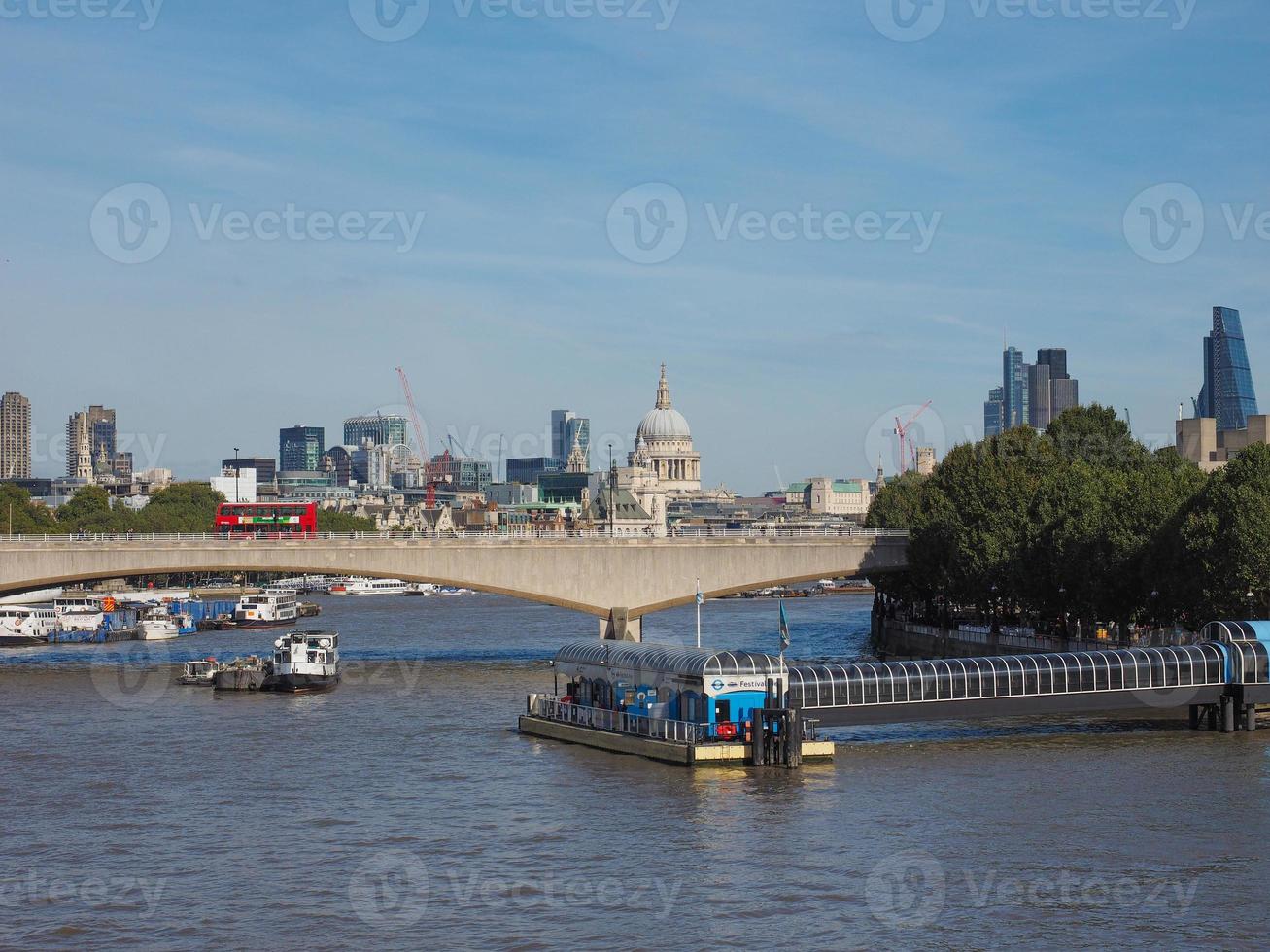 Waterloo Bridge in London photo