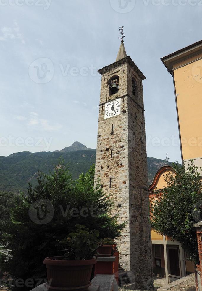 View of Settimo Vittone old city centre photo