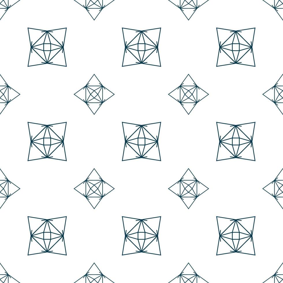 Hand drawn seamless repeat pattern in single color vector