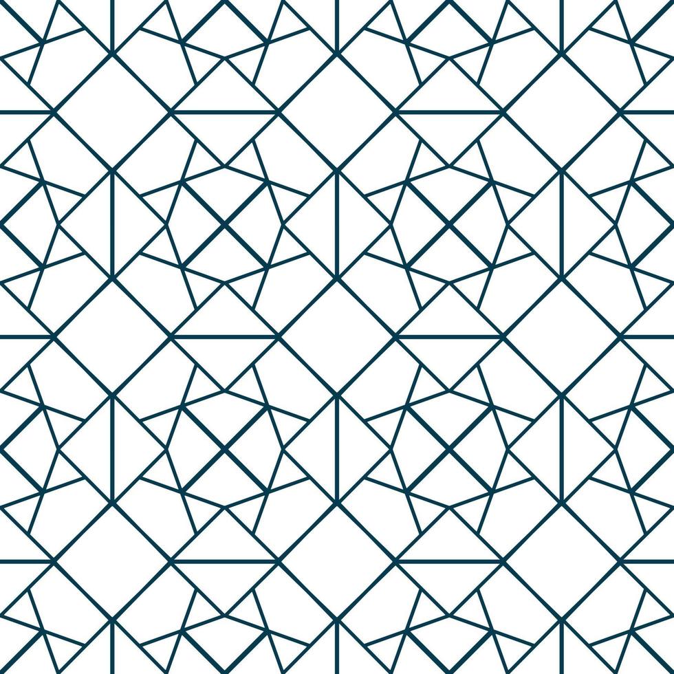 Hand drawn seamless repeat pattern in single color vector