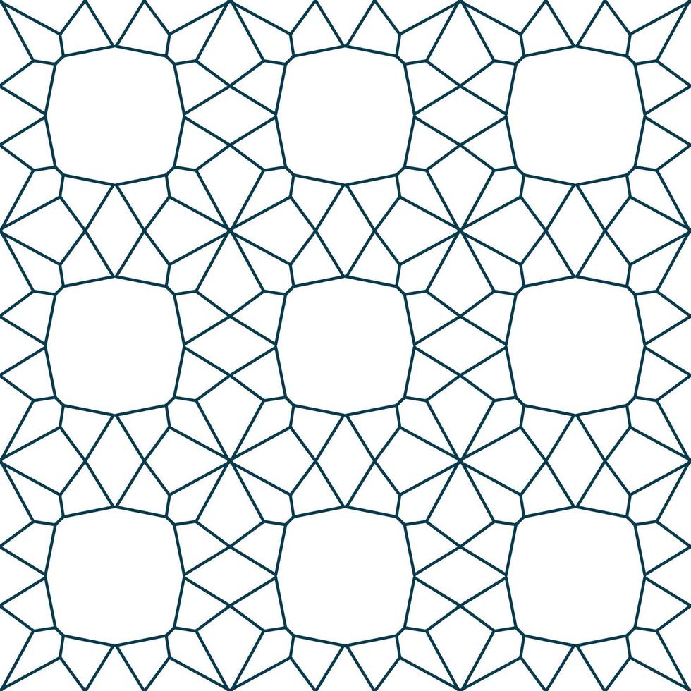 Hand drawn seamless repeat pattern in single color vector