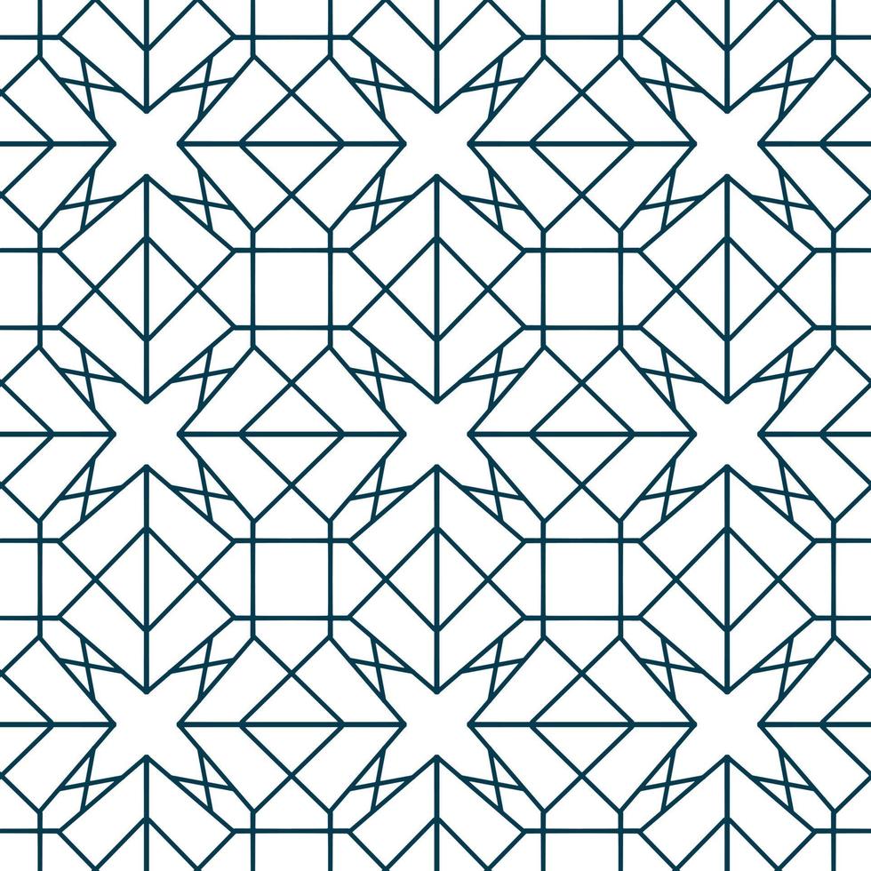 Hand drawn seamless repeat pattern in single color vector
