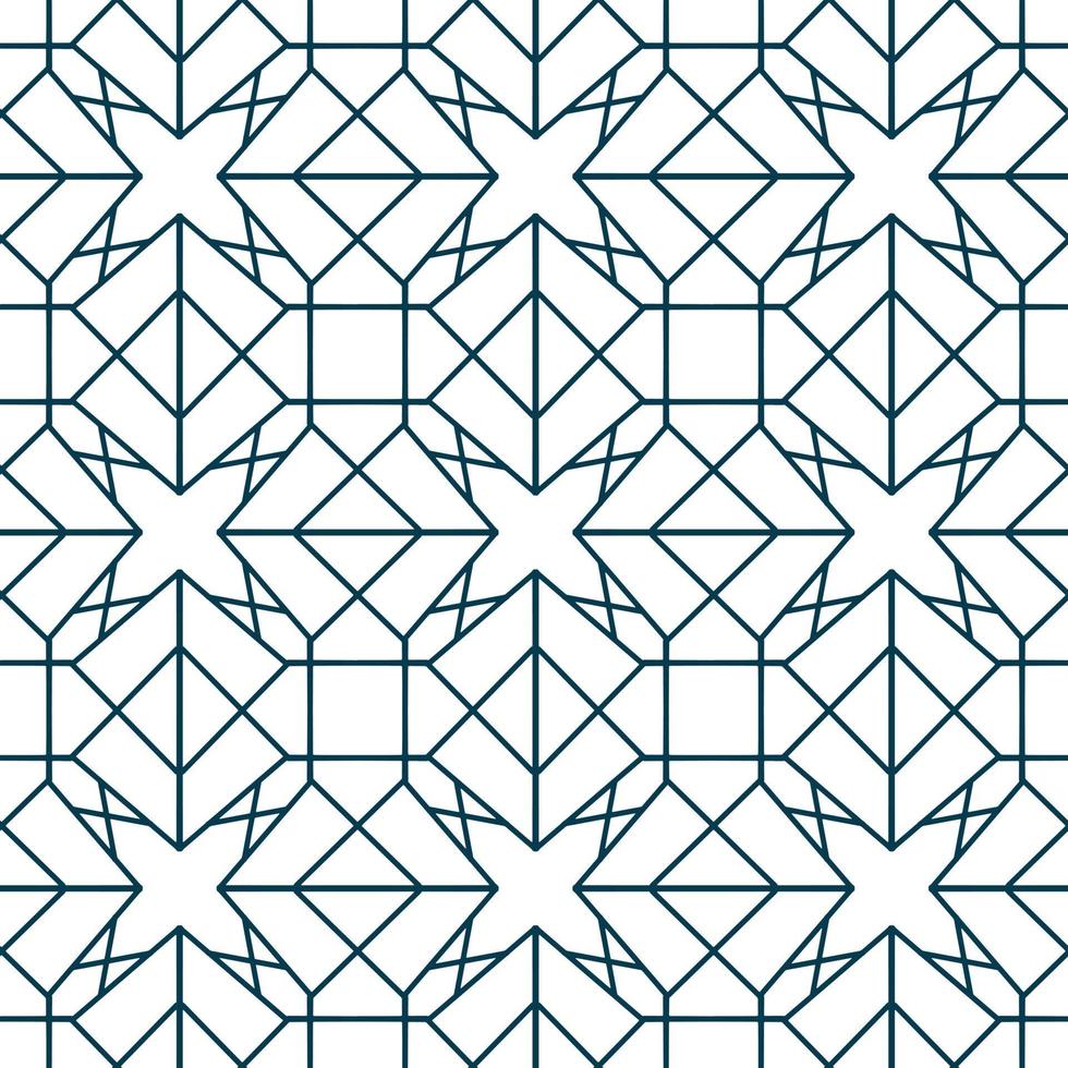 Hand drawn seamless repeat pattern in single color vector