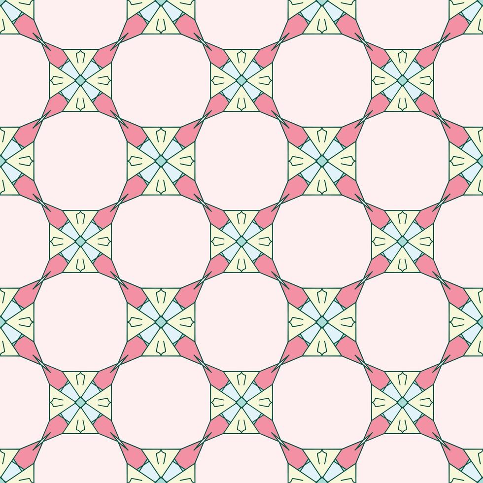 colorful vector repeat pattern, Hand drawn pattern or background.