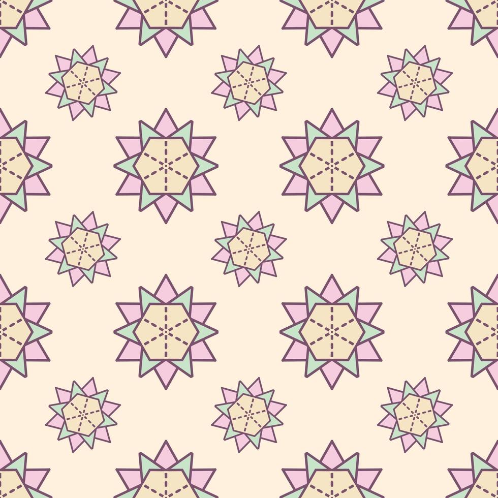 colorful vector repeat pattern, Hand drawn pattern or background.