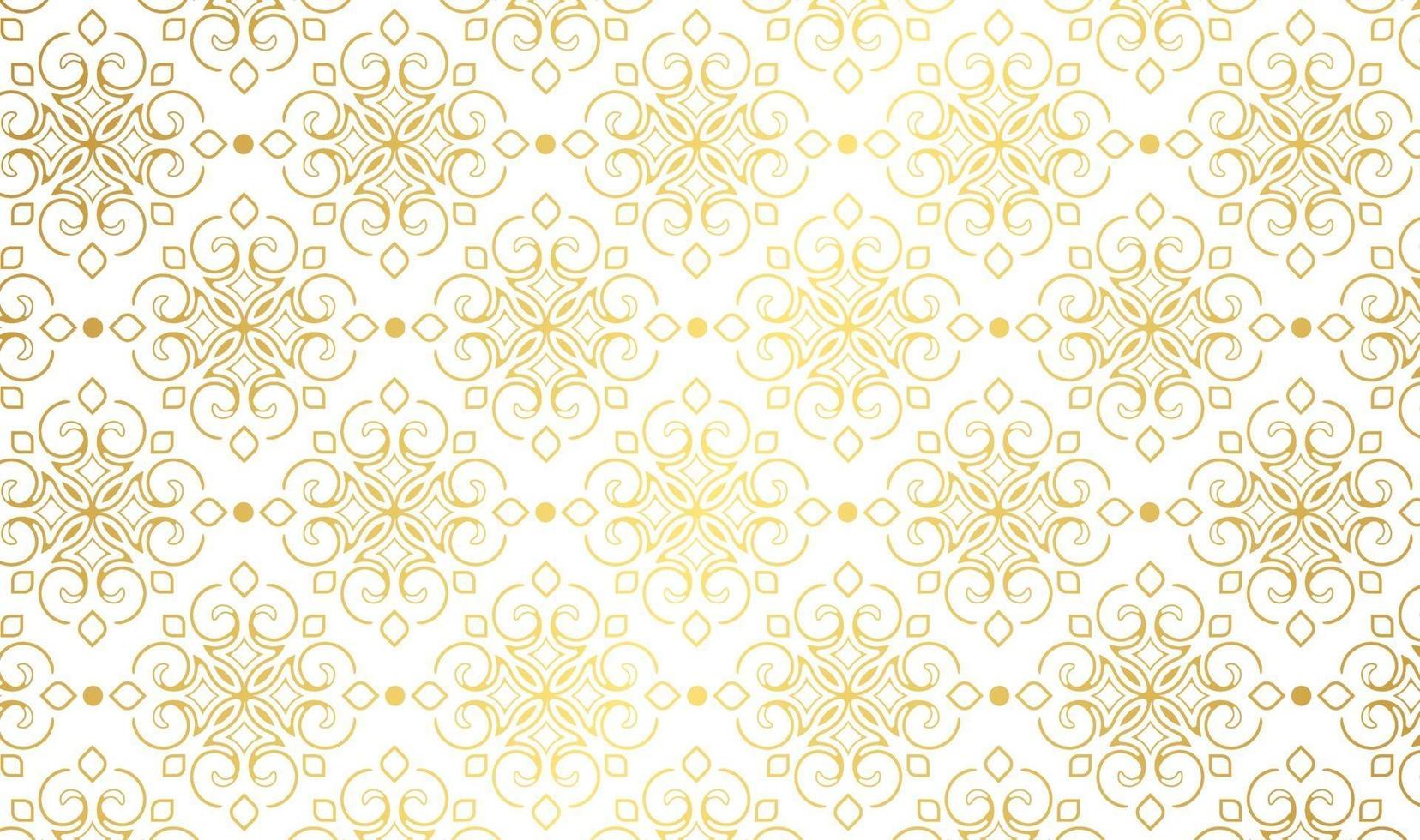 elegant gold geometric pattern background vector