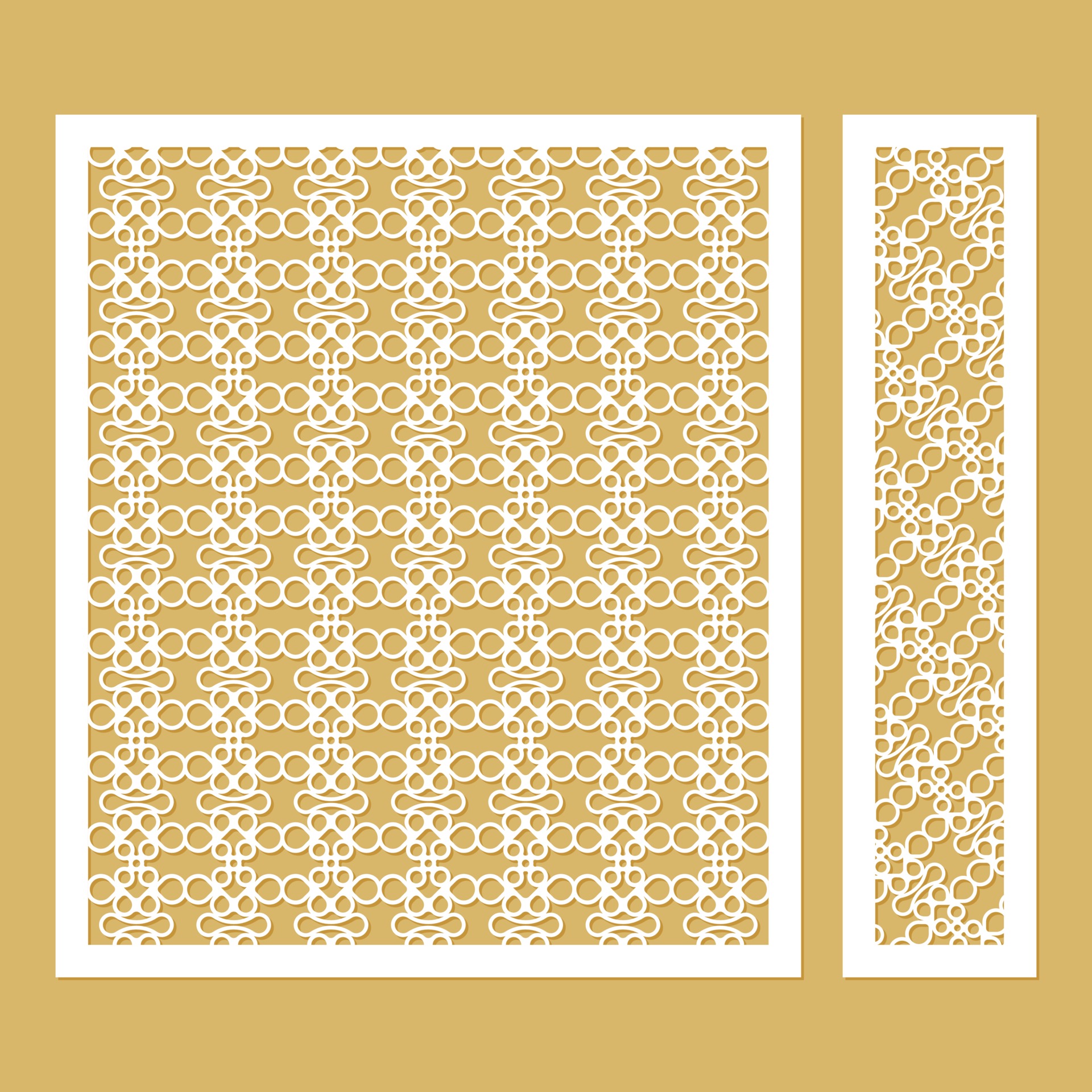 seamless die cut decorative pattern template 3181011 Vector Art at Vecteezy