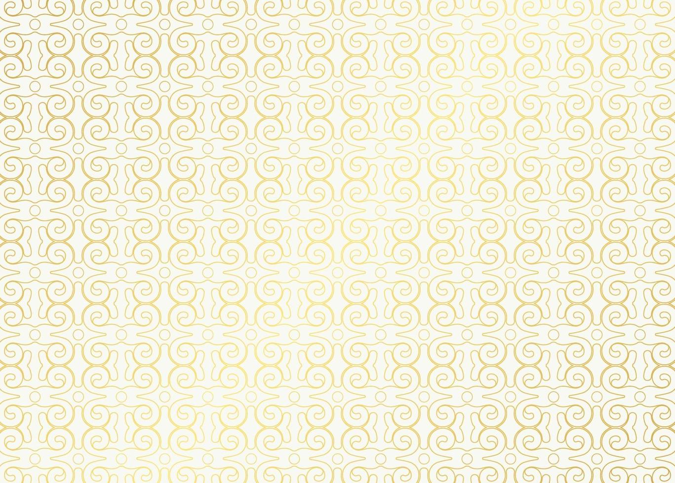 elegant gold geometric pattern background vector