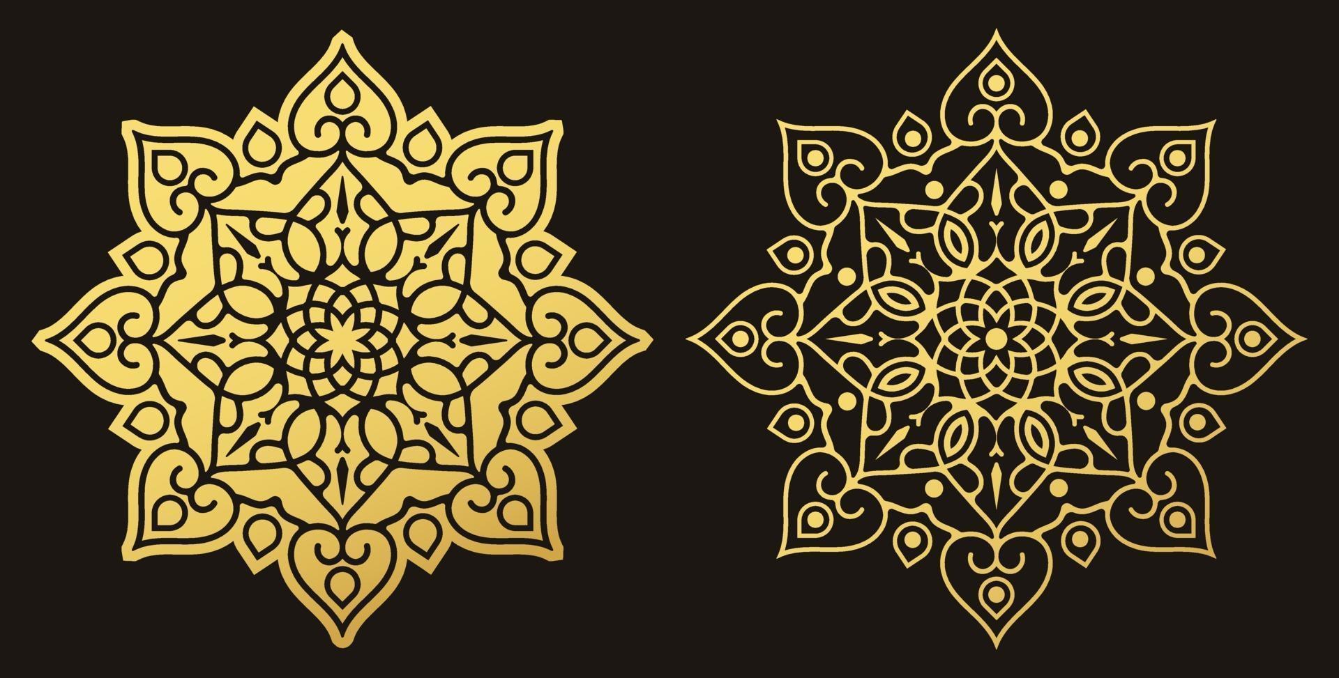 Luxury Mandala background design template vector