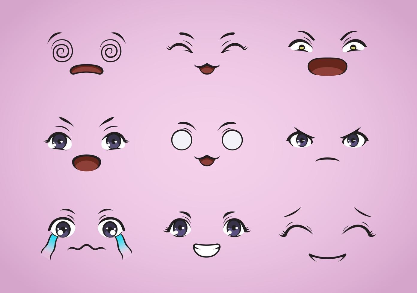 Manga Eyes Vector Images (over 3,600)