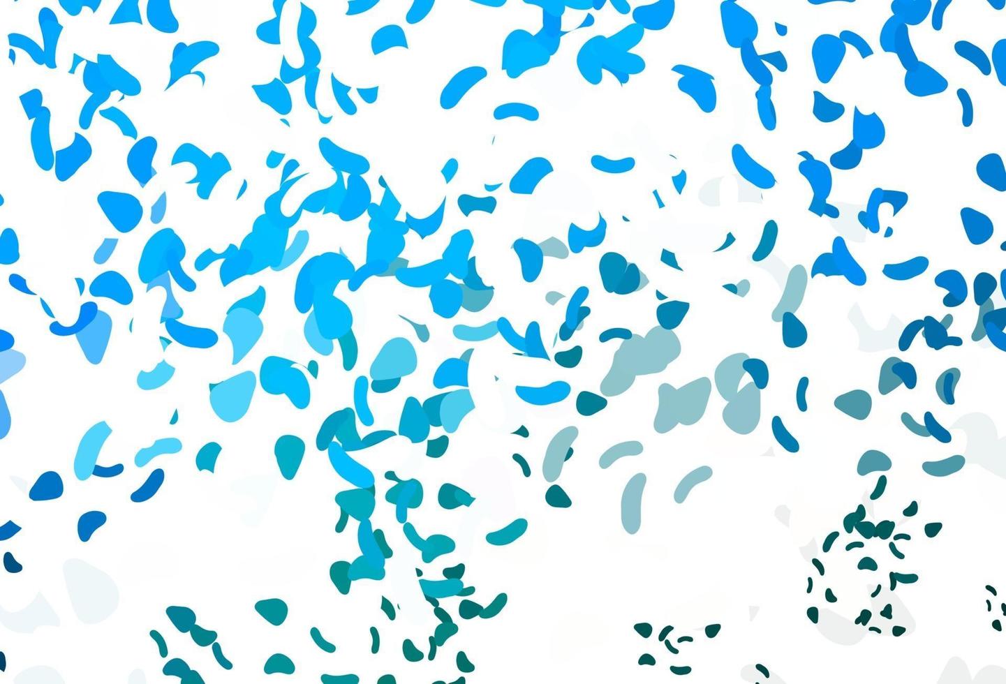 Light BLUE vector texture with random forms.
