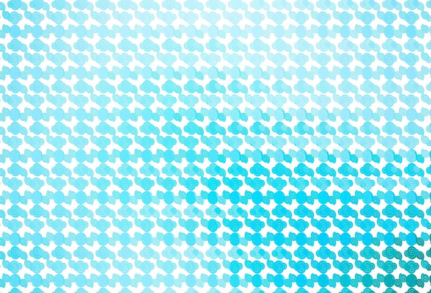 Light BLUE vector backdrop with bent lines.