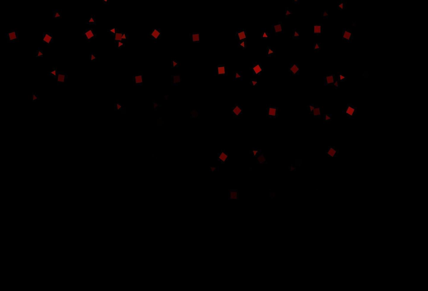 Dark Orange vector backdrop with lines, circles, rhombus.