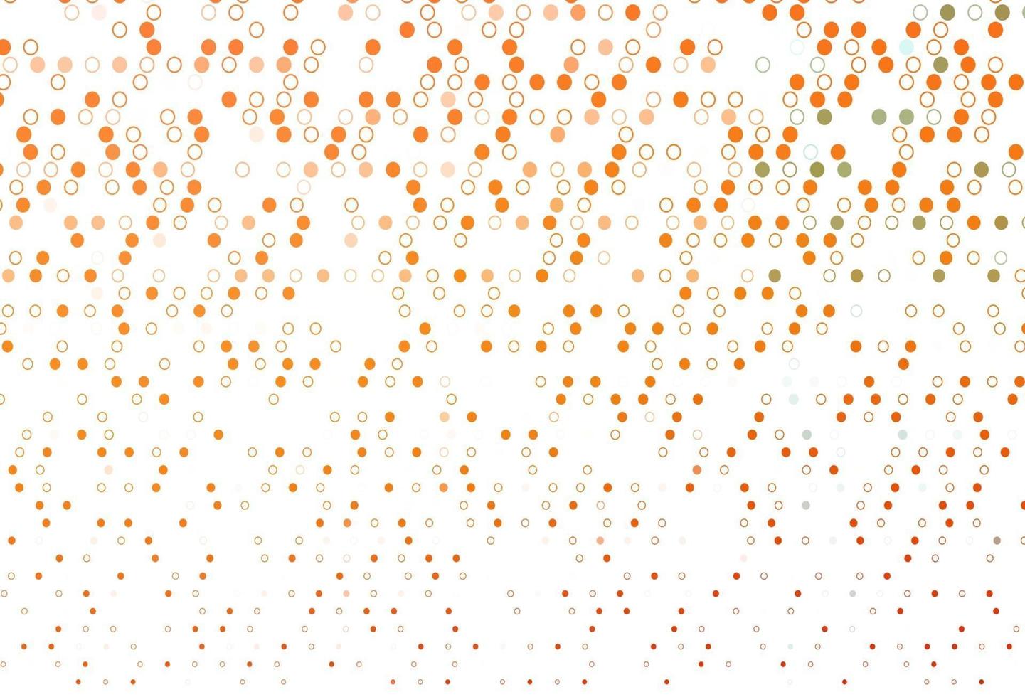 Light Orange vector backdrop with dots.