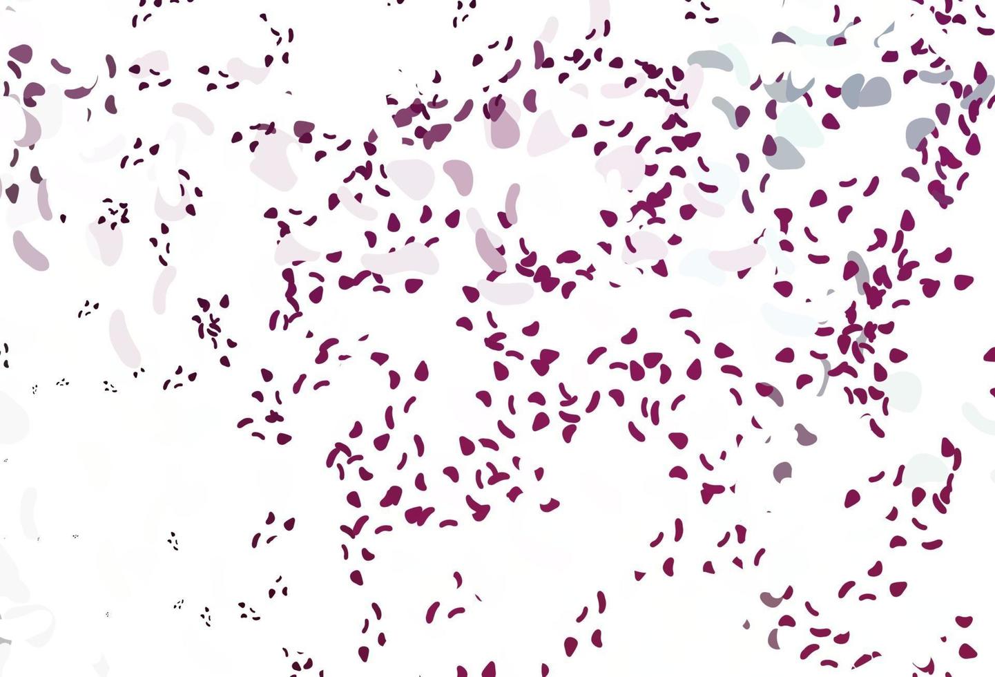 Light Pink vector pattern with chaotic shapes.