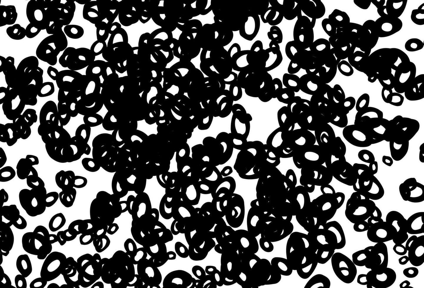 Black and white vector template with circles. 3181863 Vector Art at
