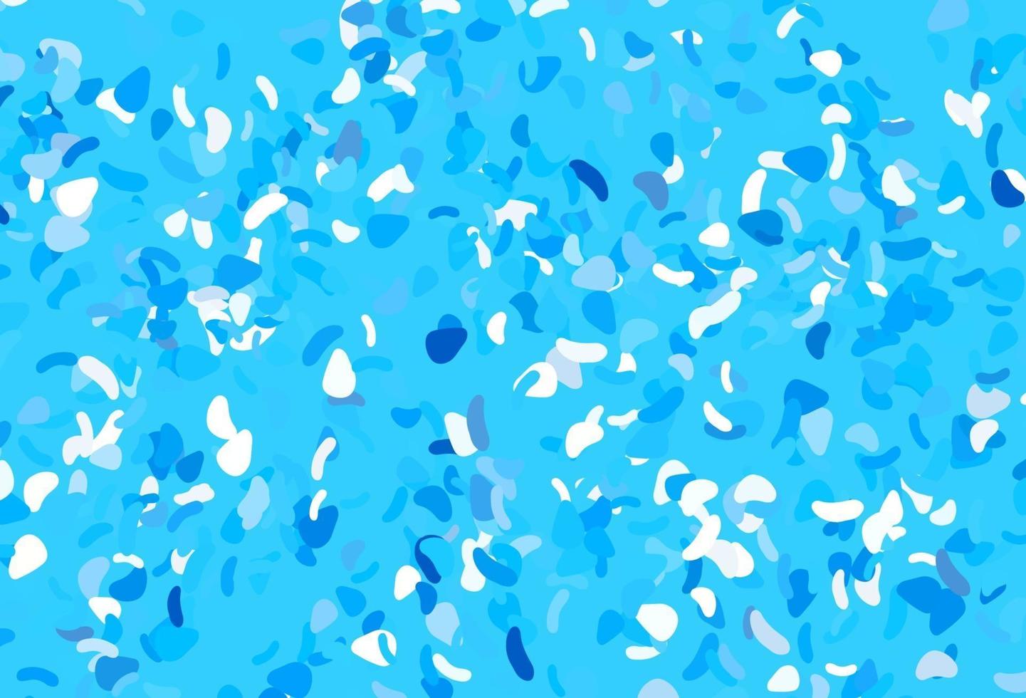 Light blue vector background with abstract forms.
