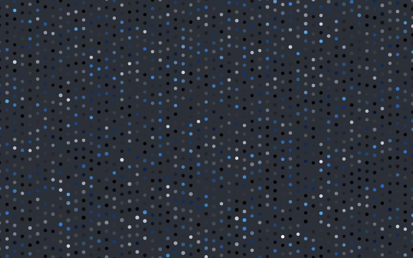 Dark BLUE vector cover with spots.