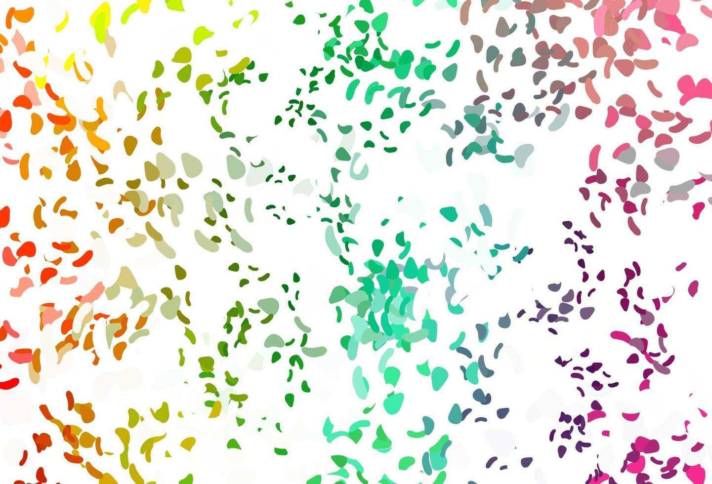 Light Multicolor, Rainbow vector texture with random forms.