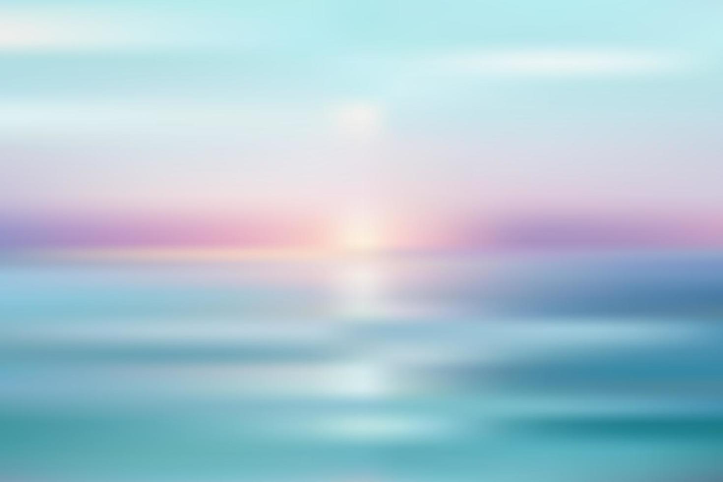 Summer Sunrise Background vector