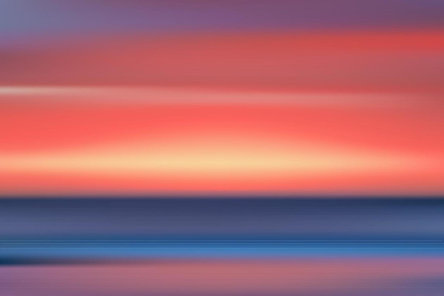 Summer Sunrise Background vector