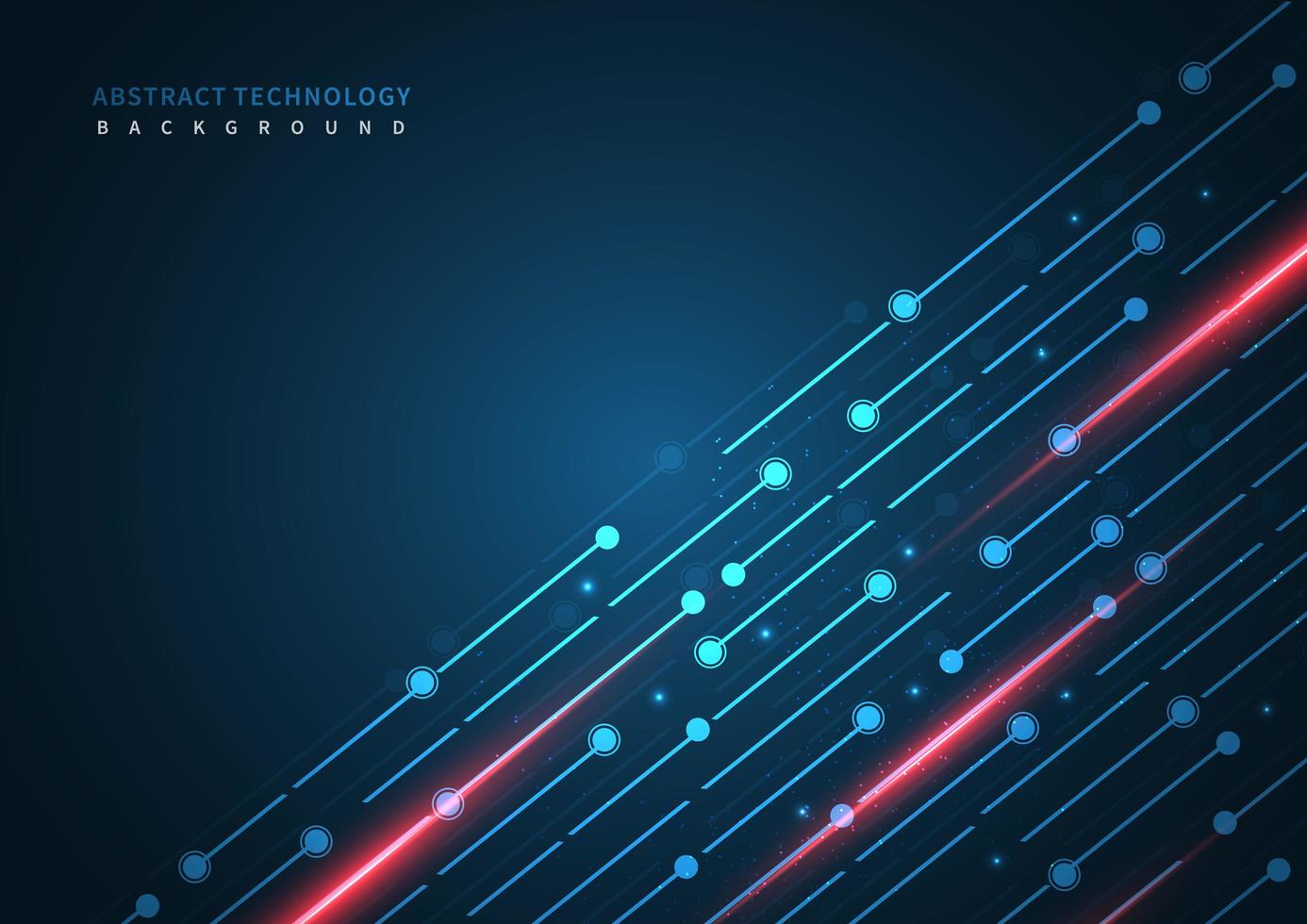 Abstract technology lines diagonal overlapping movement background vector